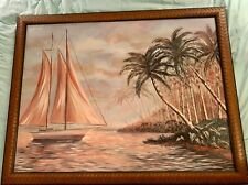 Sailboat picture tropical for sale  Salisbury