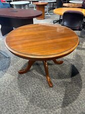 Round wood table for sale  Cleveland
