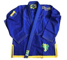 Deus Fight Co Gi Top edición limitada Kimono Adulto Talla A4 Azul Brasil MMA Jiu Jitsu segunda mano  Embacar hacia Argentina