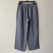 EILEEN FISHER Women’s Organic Linen Pants in Sage Brown Size XS for sale  Shipping to South Africa