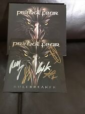 CD +DVD Primal Fear- Rulebreaker - Lançamento original de 2016, como novo, assinado. comprar usado  Enviando para Brazil
