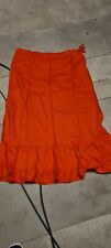Orange saree petticoat for sale  ASHTON-UNDER-LYNE