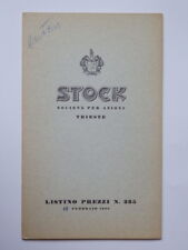 Stock trieste listino usato  Trieste