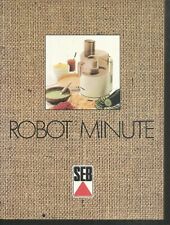 Robot minute SEB - Livret de recettes. TH19 d'occasion  Aix-les-Bains
