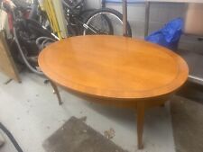 wooden coffee table oval for sale  HODDESDON