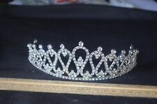 Rhinestone crown tiara for sale  Shipping to Ireland