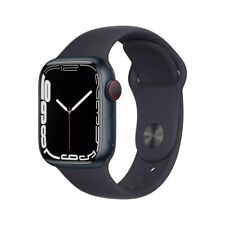 Apple Watch Series 7 45MM (GPS + LTE) estojo de alumínio meia-noite pulseira esportiva comprar usado  Enviando para Brazil