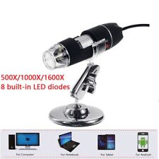 Maxgeek 2MP 500X 8 LED USB microscópio digital endoscópio zoom câmera lupa, usado comprar usado  Enviando para Brazil