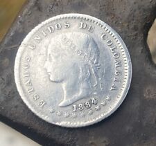 1884 colombia centavos d'occasion  Senozan