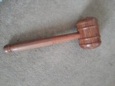 Vintage wooden gavel for sale  LEEDS