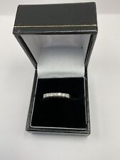 Gold Ring Set With 7 Diamonds In White Gold Setting. Size R 1/2, used for sale  Shipping to South Africa