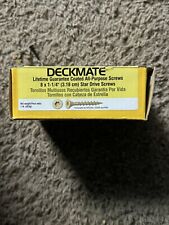 Deckmate screws for sale  Walworth