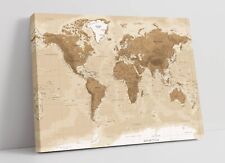 Vintage map canvas for sale  LONDONDERRY