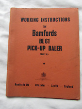 Bamfords pick baler for sale  GLOUCESTER