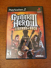 Guitar Hero Iii Legends Of Rock (Playstation 2 Ps2) for sale  Shipping to South Africa