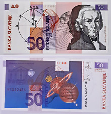 Slovenia banconota tolarjev usato  Modica