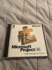 Software de gerenciamento de projetos Microsoft Project 98 com chave, usado comprar usado  Enviando para Brazil