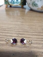 Swarovski crystal earrings for sale  Springfield