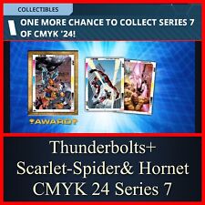 Used, THUNDERBOLTS+SCARLET-SPIDER&HORNET-CMYK 24 S7 10 CARD SET-TOPPS MARVEL COLLECT for sale  Shipping to South Africa