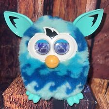 2012 Hasbro Furby Boom Blue Aqua WAVES boneco interativo falante SEM TAMPA INFERIOR, usado comprar usado  Enviando para Brazil