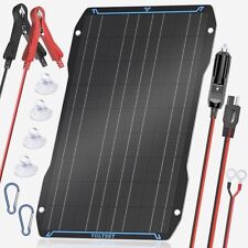 Voltset 30W Solar Panel Car Battery Charger, 12V ETFE Portable Waterproof Solar  for sale  Shipping to South Africa