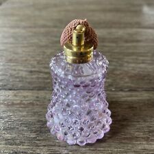 Frasco de perfume de vidro vintage Beauty Crystal Hobnail com atomizador comprar usado  Enviando para Brazil
