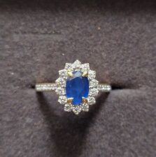 Diamond sapphire engagement for sale  EDINBURGH