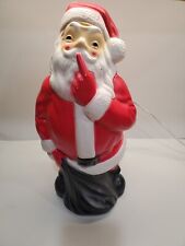 Used, Vintage Small Empire Santa Claus Christmas Blow Mold 13" Table Top 1971 for sale  Lompoc