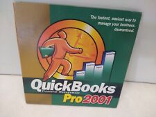 Software financiero QuickBooks Pro 2001 para pequeñas empresas para Windows. Disco, código de clave segunda mano  Embacar hacia Mexico