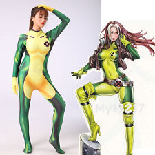Macacão fantasia cosplay Halloween meninas X-MEN Rogue Anna Marie roupas femininas comprar usado  Enviando para Brazil