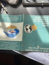 world cup football programmes for sale  HUNTINGDON