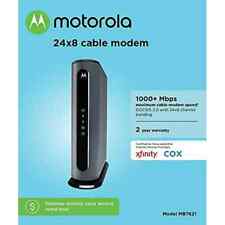 Modem a cabo Motorola 24x8 MB7621-10 1000+ Mbps / Novo caixa aberta comprar usado  Enviando para Brazil
