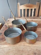 Set vintage brass for sale  HUDDERSFIELD