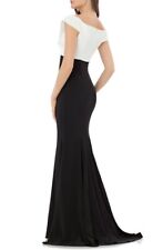 Used, CARMEN MARC VALVO Portrait Collar Mermaid Gown  (size 6) for sale  Shipping to South Africa