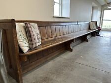 wooden pew for sale for sale  WANTAGE