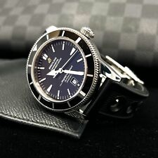 Mostrador preto Breitling Superocean Heritage 46 A17320, usado comprar usado  Enviando para Brazil