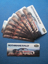 Original sticker rothmans for sale  SOUTHWELL