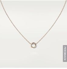 Cartier trinity necklace for sale  PRESTON