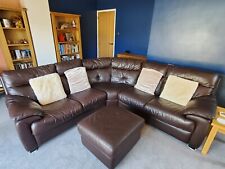 sofa dfs brown for sale  KIDDERMINSTER