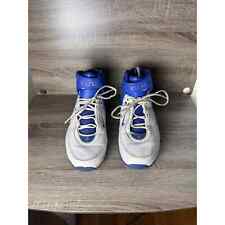 Tênis de basquete masculino Nike Shox Elite branco/azul tamanho 12 veja detalhes comprar usado  Enviando para Brazil