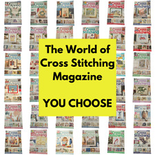 Revista World of Cross Stitching - VOCÊ ESCOLHE - Apenas revista britânica do Reino Unido - ESCOLHA, usado comprar usado  Enviando para Brazil