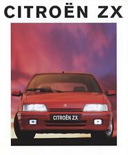 Usado, Citroen ZX Prospekt 1992 D brochure catalogue brosjyre broschyr prospectus comprar usado  Enviando para Brazil