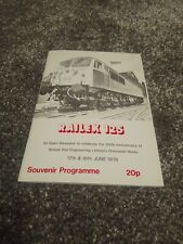 Railway booklet brel for sale  STOKE-ON-TRENT