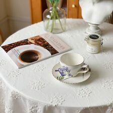Mantel de encaje retro decoración de boda café fondo tela libro cubierta de mesa segunda mano  Embacar hacia Argentina