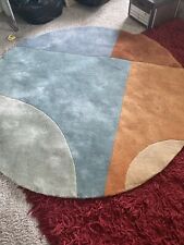 Circular rug hardly for sale  POOLE