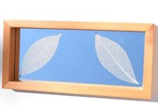 Espelho de tela de seda folha retangular moldura de madeira resistente feito nos EUA 15 polegadas comprar usado  Enviando para Brazil