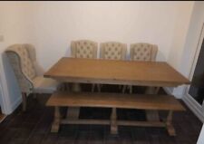 Dining table bench for sale  DEESIDE
