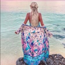 Kimono longo Spell & The Gypsy Siren Song Duster rosa roxo sistema operacional comprar usado  Enviando para Brazil