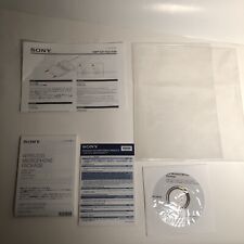 Manuals sony uwp for sale  York
