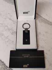 Montblanc black leather for sale  Morgan Hill